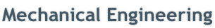 Mechanical Engineering
